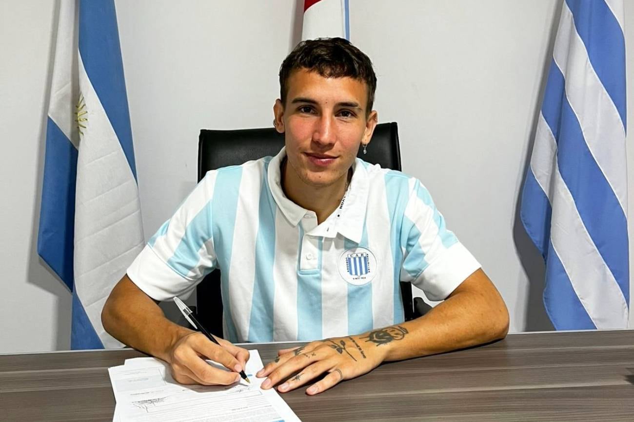 Racing hizo oficial la incorporación de Santiago Churchi, exjugador de Las Palmas