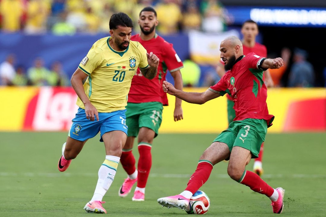 En vivo: Brasil empata con Marruecos en Nueva Jersey